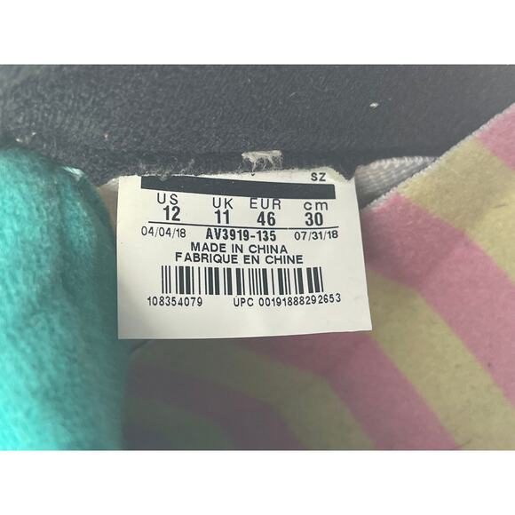 Nike Air Jordan 5 Retro Shoes Mens Size 12 OG AV3919-135 2018 Grape Retro 5 - Picture 12 of 12